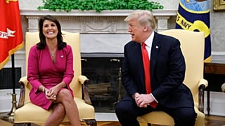 Nikki Haley ve rakibi Donald Trump
