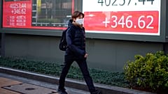 Der japanische Aktienindex Nikkei hat erstmals die 40.000-Punkte-Marke überschritten.