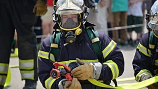Feuerwehr im Einsatz (Symbolbild)