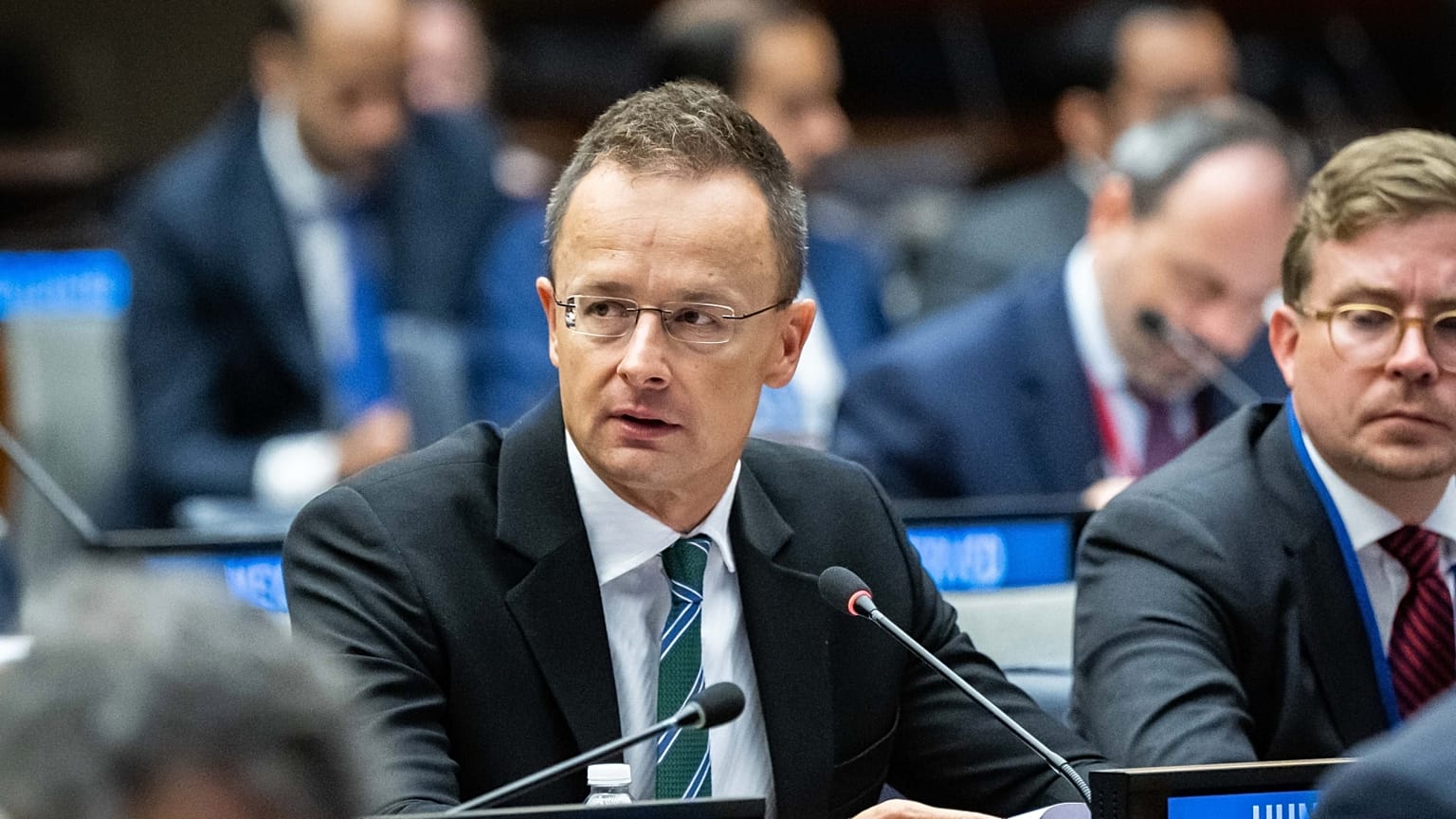 A magyar külügyminiszter tavaly New Yorkban
