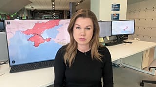 Erneut russisches Kriegsschiff nach ukrainischem Angriff gesunken.