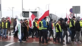 Протест польских фермеров