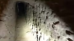 أحد أنفاق حماس بحسب صور نشرها الجيش الإسرائيلي 
