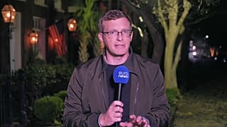 Philip Crowther informando para Euronews desde EE.UU.