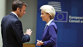 Ursula von der Leyen szoros munkakapcsolatot alakított ki Emmanuel Macron francia elnökkel.