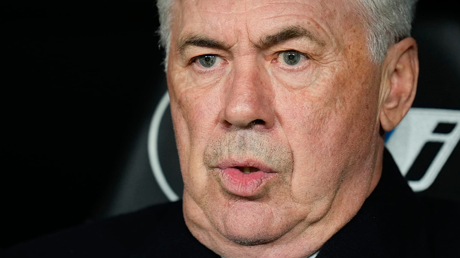 L'allenatore di calcio Carlo Ancelotti 