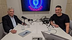 Varga Benedek történész-múzeumigazgató és Ács Gábor műsorvezető