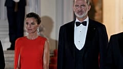 Das spanische Königspaar.