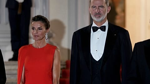Das spanische Königspaar.