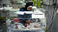  جناح الخدج بالمستشفى الإماراتي في رفح