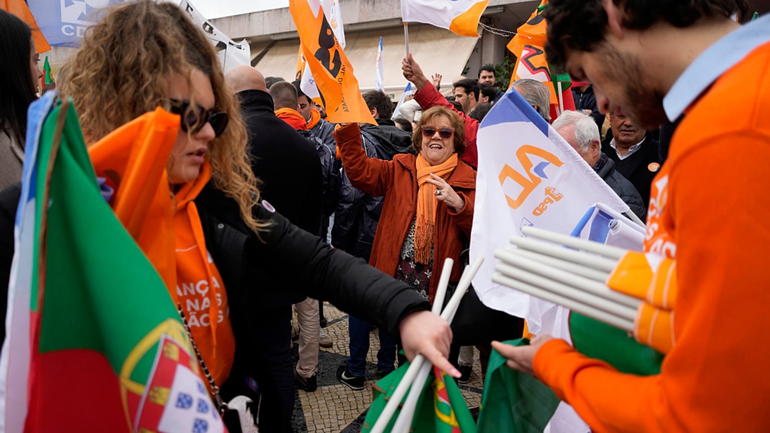 Campaña electoral en Portugal