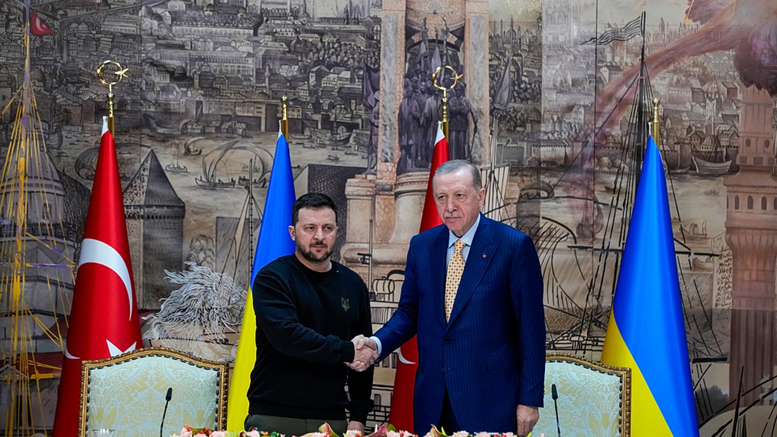 Erdogan és Zelenszkij