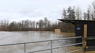 Efecto de la borrasca Mónica en Francia