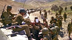 Soviet soldiers in Afghanistan
