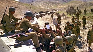 Soviet soldiers in Afghanistan