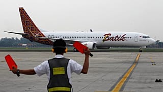 Batik Air'e ait yolcu uçağı
