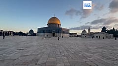 Al-Aksa-Moschee auf dem Tempelberg in Jerusalem