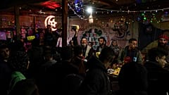 Παλαιστίνιοι γιορτάζουν την έναρξη του Ραμαζανιού στη Ράφα στη Λωρίδα της Γάζας