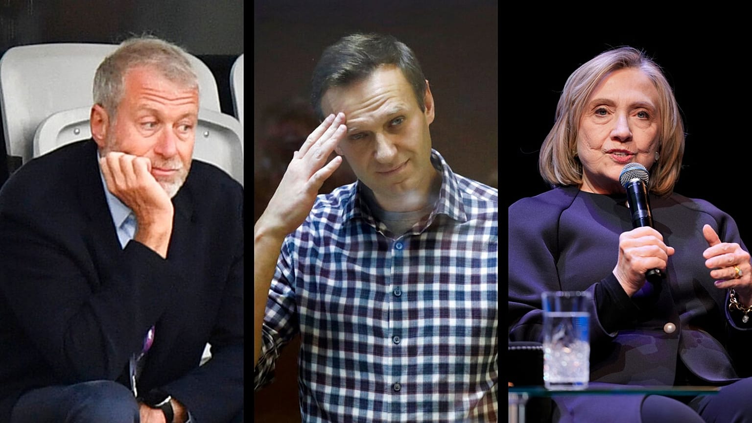 Abramovics, Navalnij és Clinton
