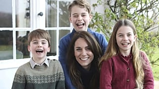 Galler Prensesi Kate ile çocukları
