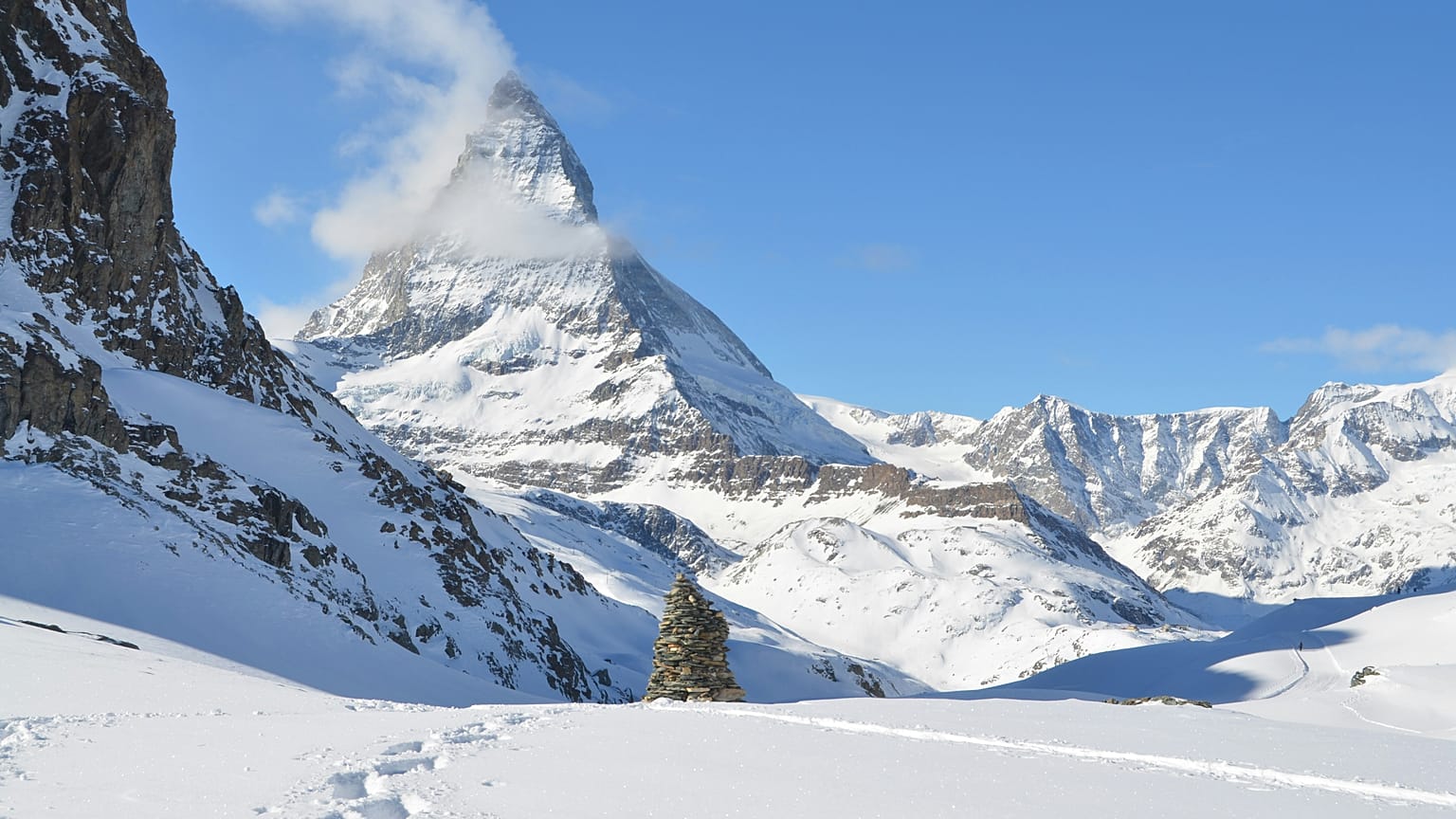 Az Alpok a Zermatt környékén
