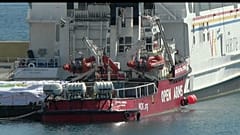 Το πλοίο με την ανθρωπιστική βοήθεια