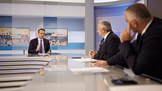 Τηλεοπτική συνέντευξη Κυριάκου Μητσοτάκη