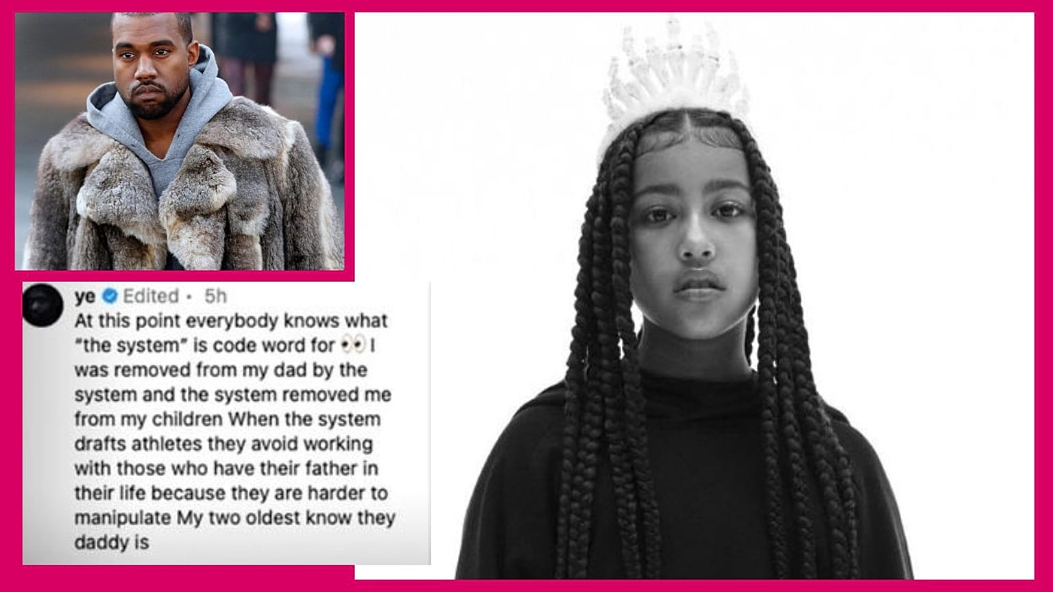Kanye West and Kim Kardashian’s daughter North West announces debut album – amid concern 