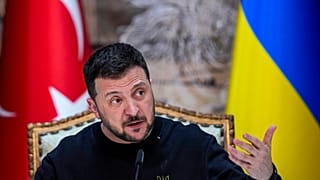Volodimir Zelenszkij Isztambulban