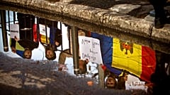 Акция протеста против присутствия российских миротворцев в Приднестровье, 9 января 2012 г.