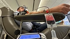 Un centro de donación de sangre en Rumanía