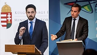 Magyar Levente és David Pressman