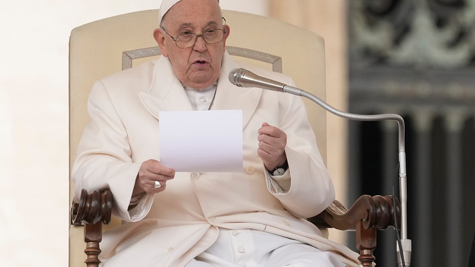 Le pape François (archive)