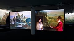 Installation photograph 1 - 3, 'Viva Voce' at Tate Britain. 