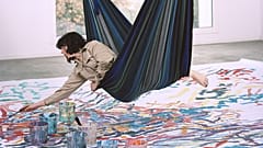 In the hammock (From Labour Series) 