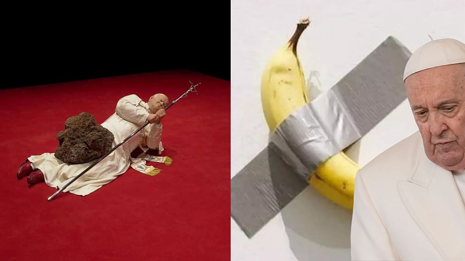 Squashed Popes and bananas: The Vatican’s choice for the Venice Biennale 