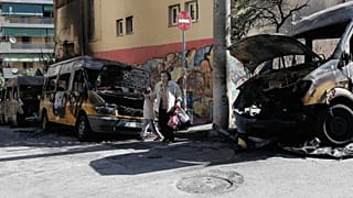 Εμπρηστική επίθεση στου Ζωγράφου