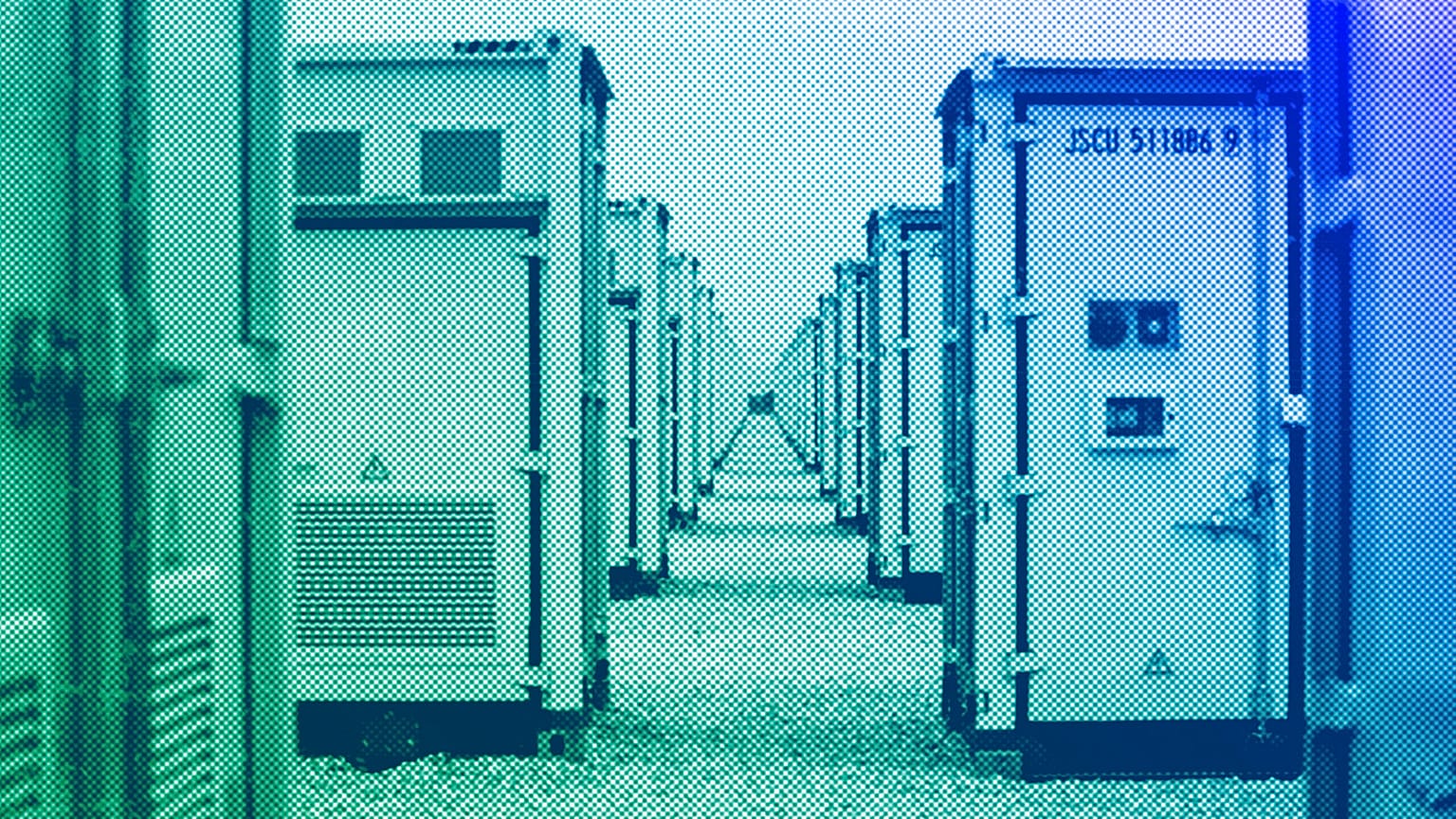 a battery energy storage facility in Saginaw, TX, April 2023