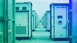 a battery energy storage facility in Saginaw, TX, April 2023