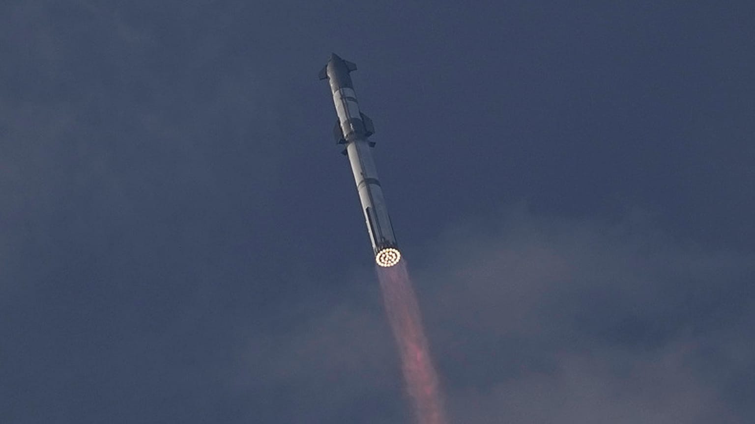 SpaceX's mega rocket Starship launches for it's third test flight from Starbase in Boca Chica, Texas, Thursday, March 14, 2024