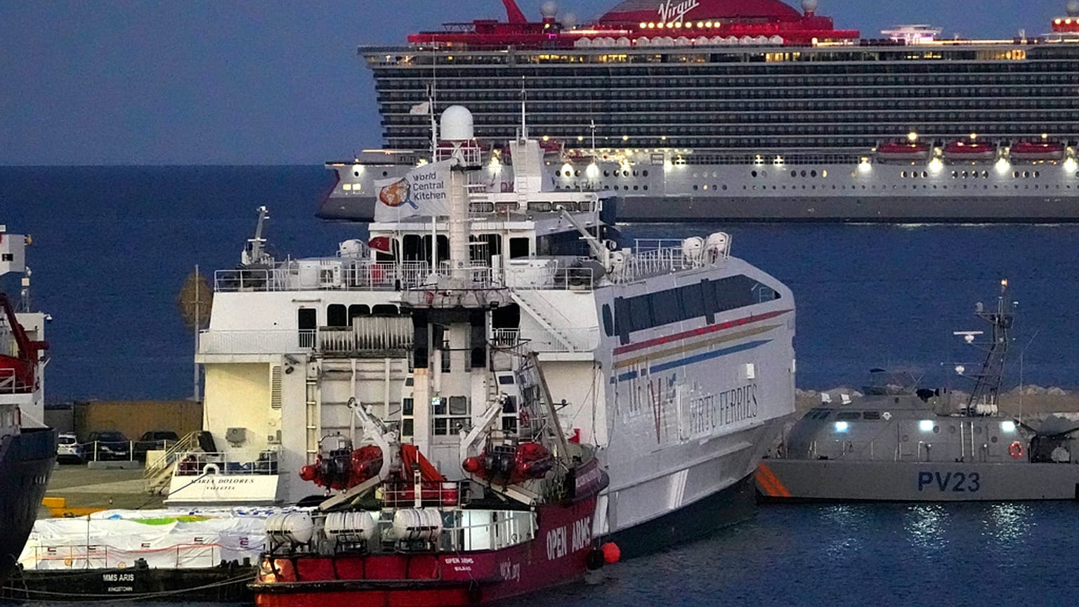 Σκάφος με βοήθεια για τη Γάζα αναχώρησε από την Κύπρο