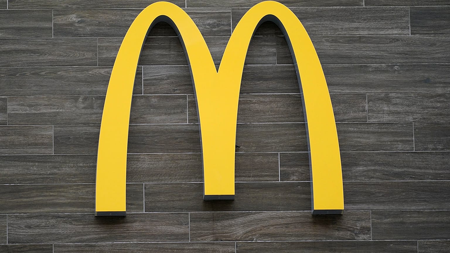 Il logo della catena di fast food McDonald's