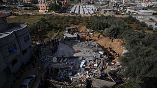 دمار أحدثته القوات الإسرائيلية في رفح. 2024/03/04