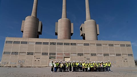 Manifesta 15 Barcelona held at the Three Chimneys building aims to use art and architecture to improve urban areas 