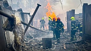 Bombardeos rusos en Ucrania