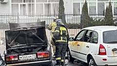 Photo de Belgorod en Russie après une explosion ukrainienne (chaîne Telegram du gouverneur local)