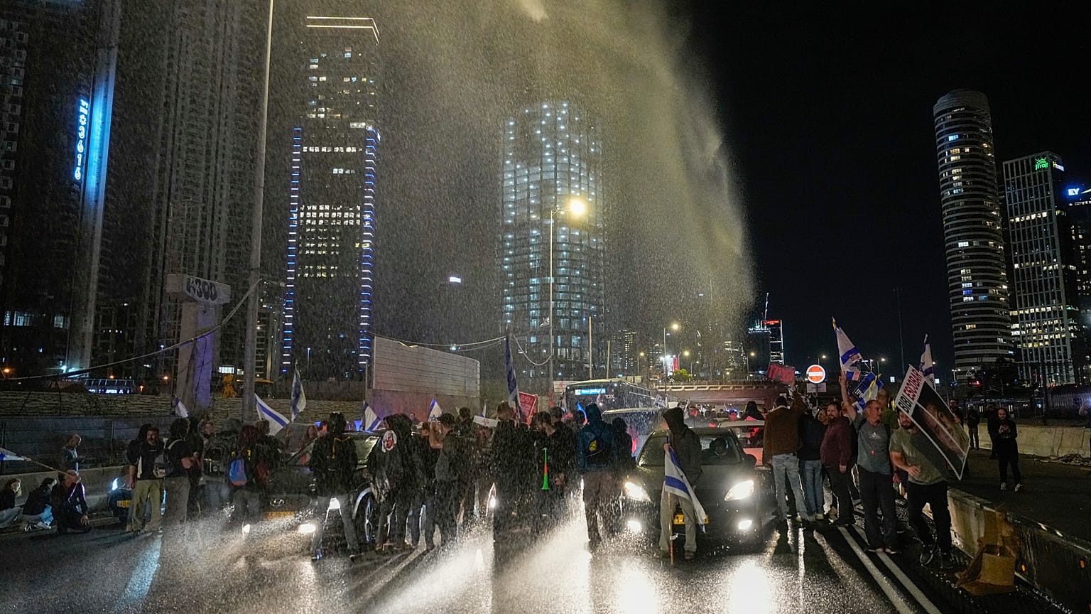 مظاهرات في تل أبيب