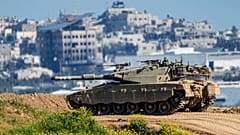 Ισραηλινό άρμα μάχης στην Λωρίδα της Γάζας