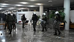 Αστυνομικές δυνάμεις στο ΑΠΘ - φώτο αρχείου