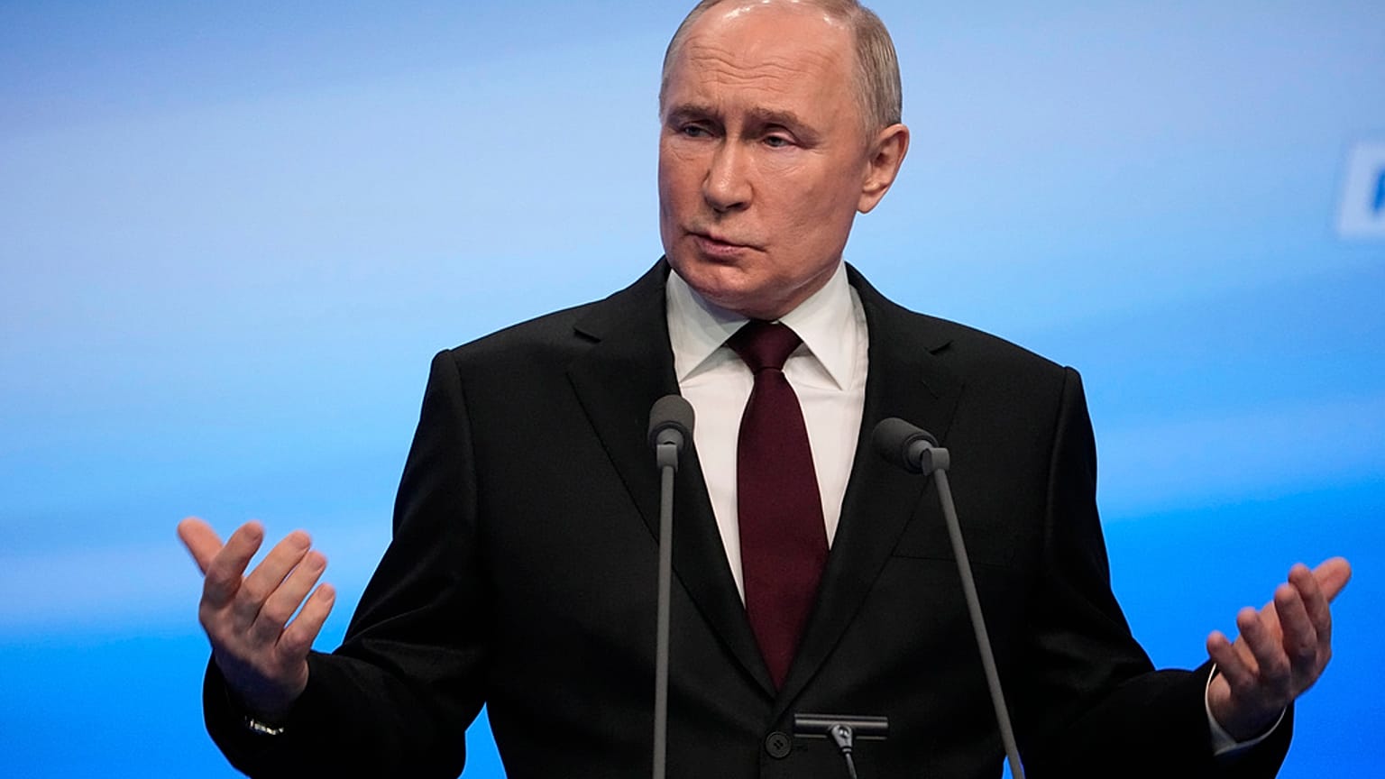 Владимир Путин назван победителем выборов президента РФ